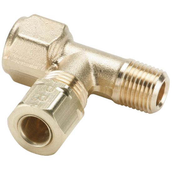 Picture of Brass Compression Fittings, Compress-Align - 176CA-4-2