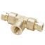 Picture of Brass flareless tube fitting, Hi-Duty - 177HD-4-2