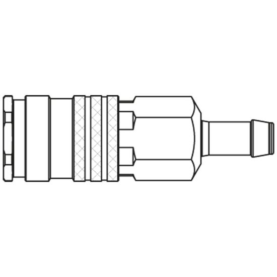 Picture of Premium Quick Coupling - Scandinavian Profile - 1800 Series - 1800KATF10MPN