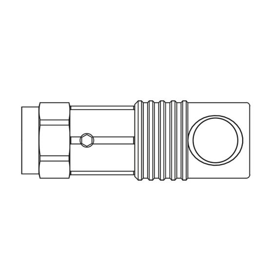 Picture of Safety Push Button Quick Coupling, Series KP - 18KPIW13APX