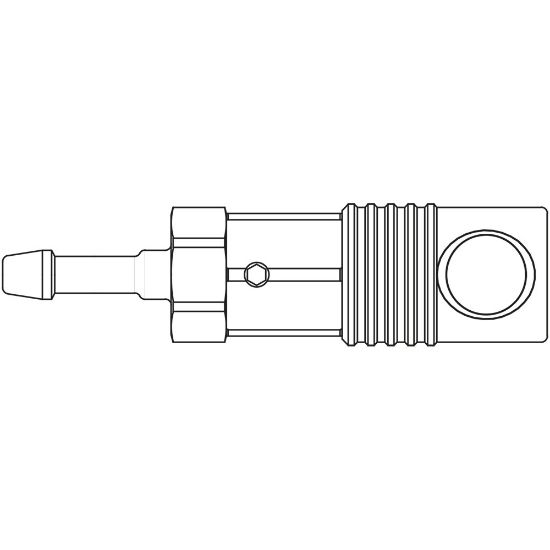 Picture of Safety Push Button Quick Coupling, Series KP - 18KPTF06APX