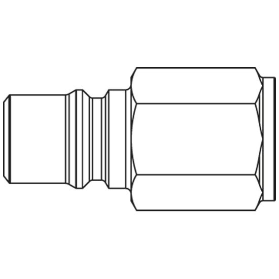 Picture of Premium Quick Coupling - Scandinavian Profile - 1900 Series - 1900SBIW26MPC