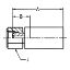 Picture of Crimped Thermoplastic Oil & Gas Hose Fittings, RX Series - 192RX-4-04C