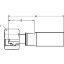 Picture of Crimped Thermoplastic UHP Hose Fittings, 2X Series - 1C92X-12-05