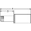 Picture of Crimped Thermoplastic Oil & Gas Hose Fittings, UX Series - 1Y2UX-9-06C