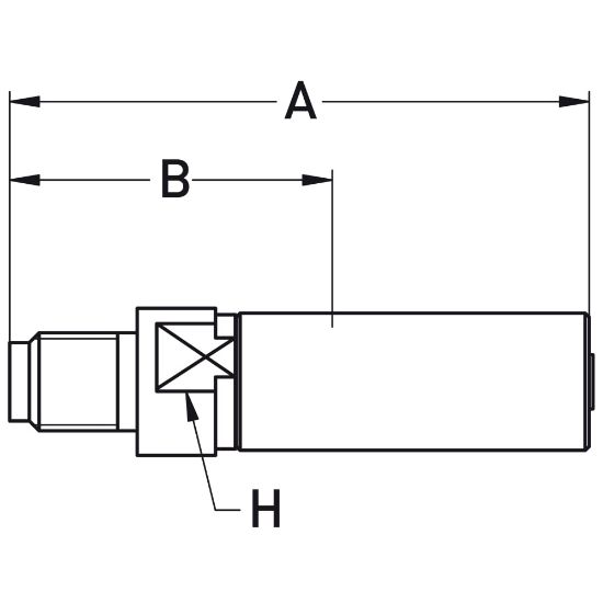 Picture of Crimped Thermoplastic UHP Hose Fittings TX Series - 1YZTX-2-025W