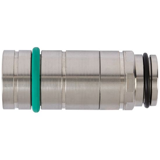 Picture of Dry Break Quick Coupling with Parker Profile for Block/Plate Assembly, Series 200KLEK - 204KLIW10EVXEK