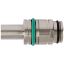 Picture of Dry Break Quick Coupling with Parker Profile, Series 206 - 206SLIW13MEN