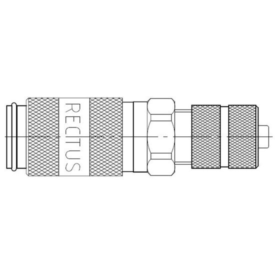 Picture of Quick Coupling, European Profile, ND 2.7 (Series 20) - 20KFKO04RVX