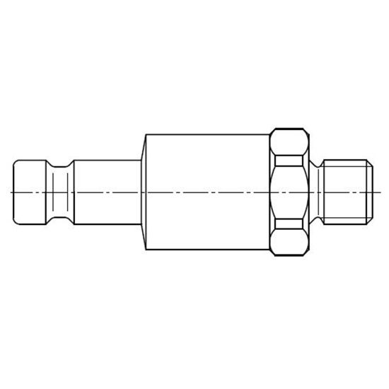 Picture of Quick Coupling, European Profile, ND 2.7 (Series 20) - 20SBAM05MEN