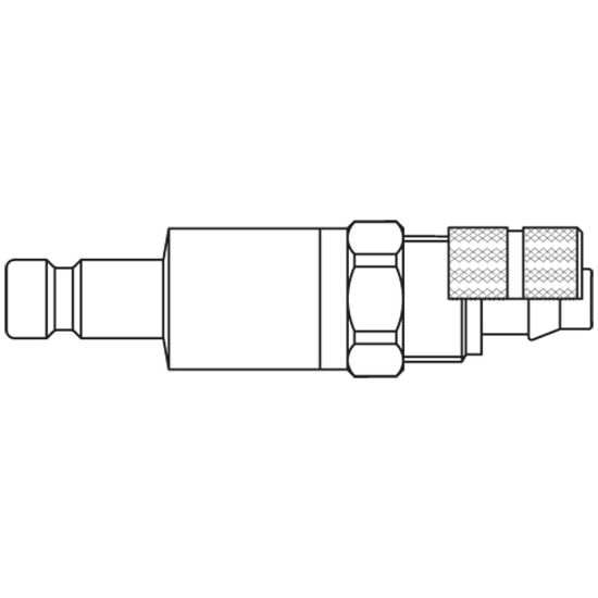 Picture of Quick Coupling, European Profile, ND 2.7 (Series 20) - 20SBKO06REX