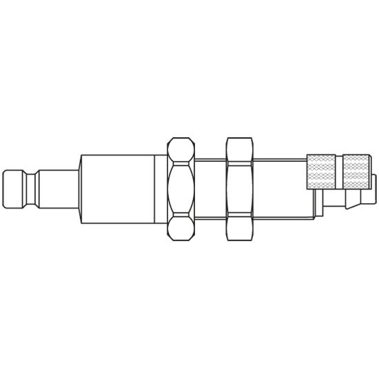 Picture of Quick Coupling, European Profile, ND 2.7 (Series 20) - 20SBKS06MVN