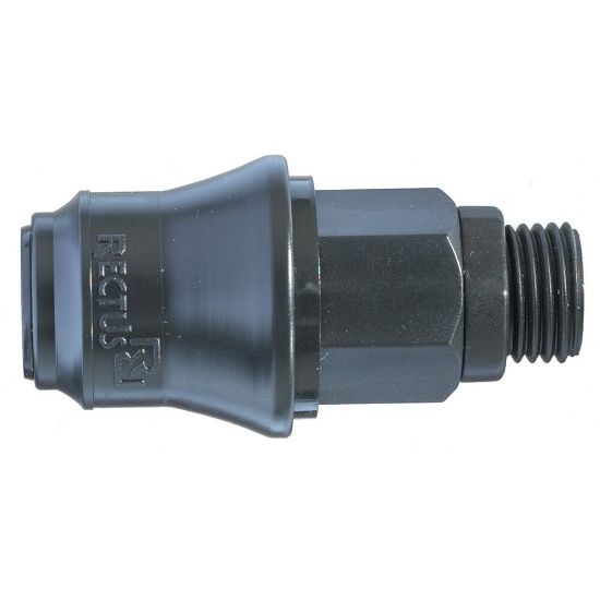 Picture of Quick coupling with the world's most popular profile made of Thermoplastic, Series 21 - 21KBAW10DPX