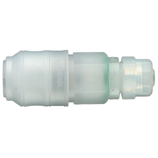 Picture of Quick coupling with the world's most popular profile made of Thermoplastic, Series 21 - 21KBKO06DPXGR