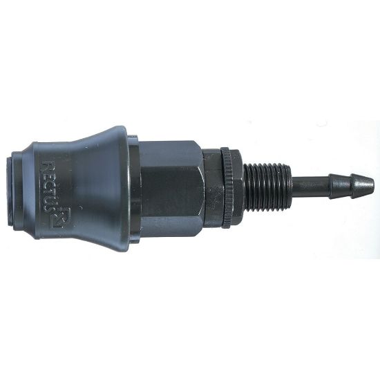 Picture of Quick coupling with the world's most popular profile made of Thermoplastic, Series 21 - 21KBTS06DPX