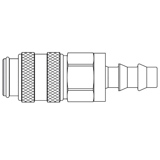 Picture of Quick Coupling, European profile, ND 5 (Series 21) - 21KLTP06MPX