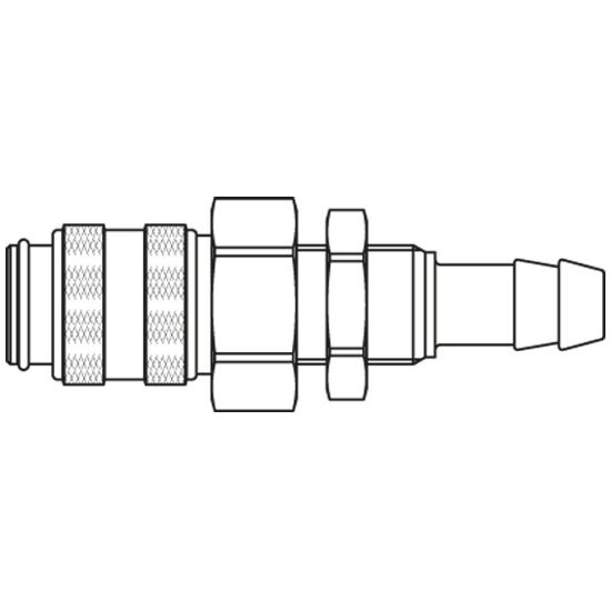 Picture of Quick Coupling, European profile, ND 5 (Series 21) - 21KLTS04MPN