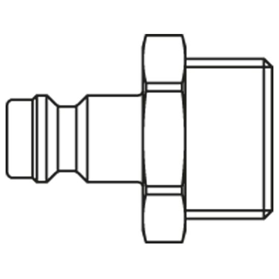 Picture of Quick Coupling, European profile, ND 5 (Series 21) - 21SFAM10RXX