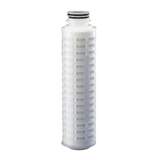 Picture of Polyflow-G Pleated Depth Filter Cartridge | All-polypropylene nominal-rated design for economical prefiltration - PG-10010-100-12