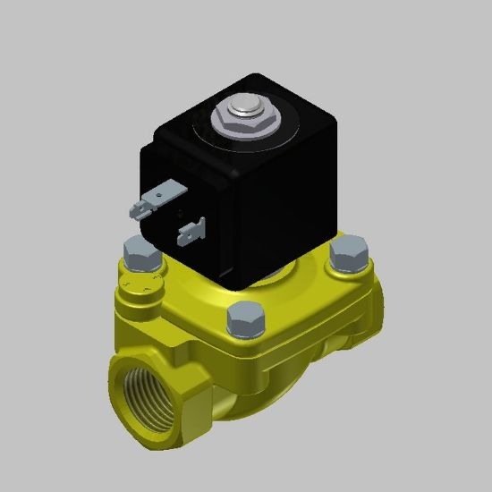 Picture of Parker 2-Way Normally Closed, 1/2" General Purpose Solenoid Valves - 221G15-495905F4