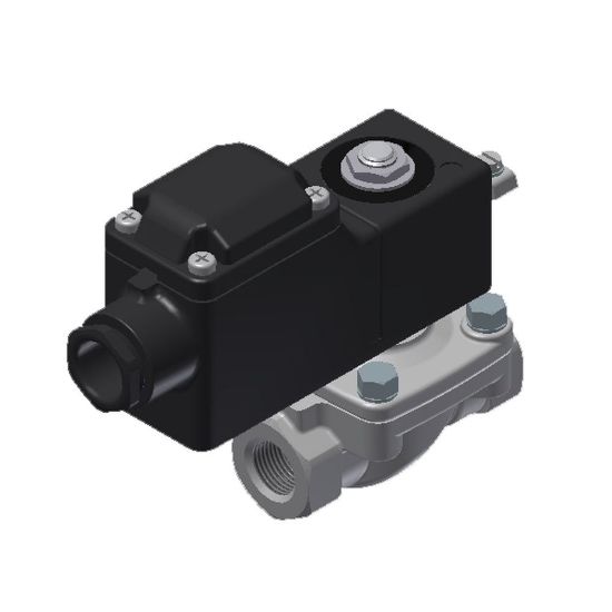 Picture of Parker 2-Way Normally Closed, 3/8" General Purpose Solenoid Valves - 221G6336-495905C2