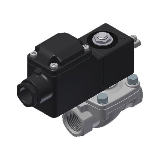 Picture of Parker 2-Way Normally Closed, 1/2" General Purpose Solenoid Valves - 221G6536-495905C2