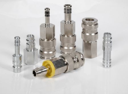 Picture for category European Interchange, High Flow, Quick Connect Air Couplings - Rectus 25 Series