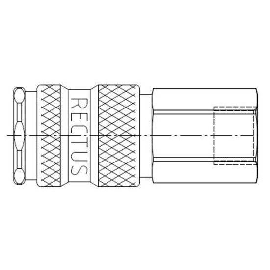 Picture of Premium Coded Quick Coupling, Series 25 - 25KFIW13BPN0