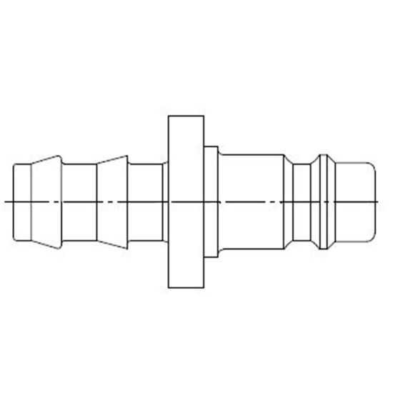 Picture of Quick Coupling, European profile, ND 7.8 (Series 25, Series 1600, Series 1625) - 25SFTP10SXN