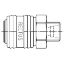 Picture of Quick Coupling, European Profile, ND 7.2 (Series 26) - 26KFAD16MPX