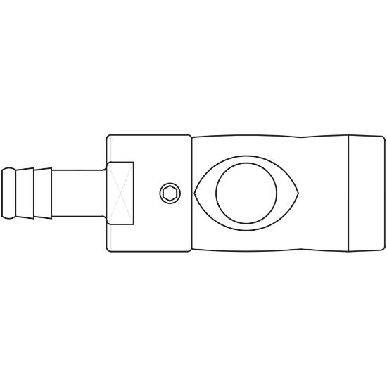 Picture of Safety Push Button Quick Coupling, Series KP - 26KPTF06APX