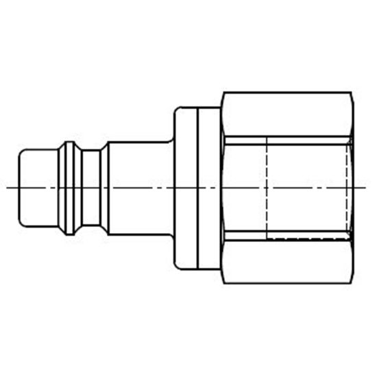 Picture of Quick Coupling, European Profile, ND 7.2 (Series 26) - 26SRIW17MXX