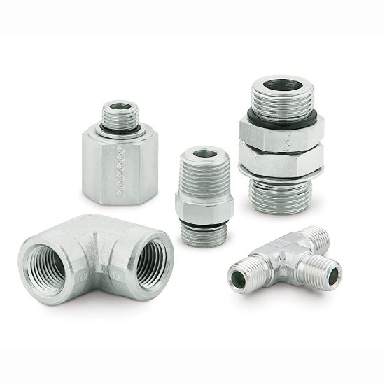 Picture of Pipe Fittings and Port Adapters - 3 HP5N-SS