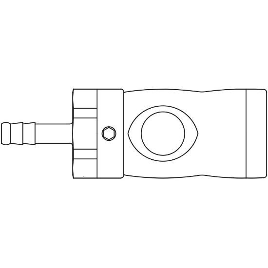 Picture of Safety Push Button Quick Coupling, Series KP - 30KPTF08APX