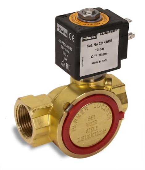 Picture of K Series pilot operated Solenoid Valves for Industrial, Process and Transportation applications - 321K4706-2995-4818653D