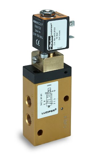 Picture of L Series Heavy Duty Poppet valve for critical Process control applications - 341L9101