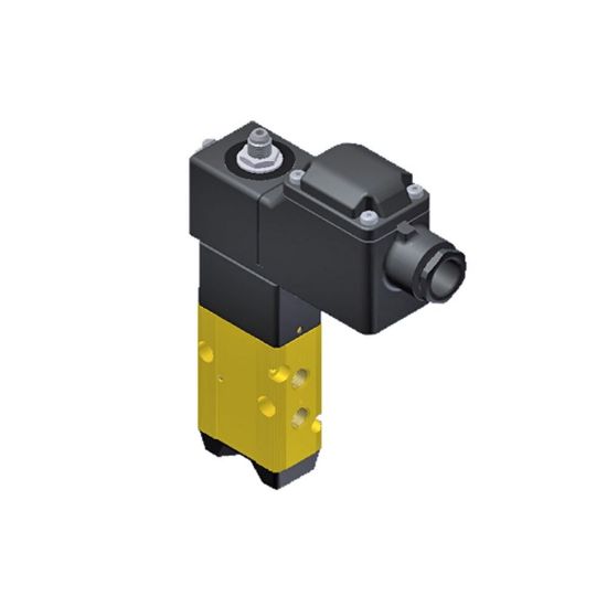 Picture of Parker 5-Way Spring Return, 1/8" General Purpose Solenoid Valves - 341P2197-495910N7