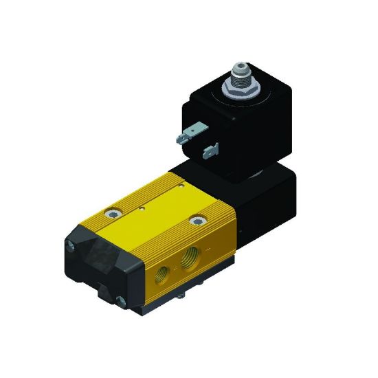 Picture of Parker 5-Way Electric Impulse, 1/8" General Purpose Solenoid Valves - 345N31-4269-485400C2