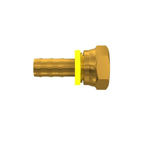 Picture of Push On Field Attachable Hydraulic Hose Fitting - 82 Series - Europe - 35C82-10-6B