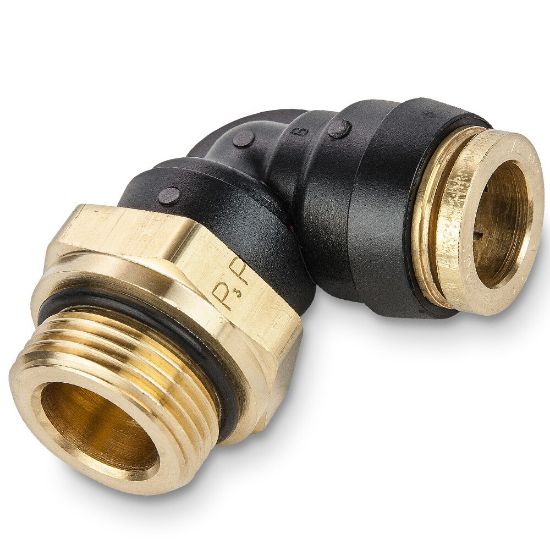 Picture of Air Brake D.O.T. composite & brass push-to-connect fittings - PTC & PTCR - 369PTCR-12-MA22