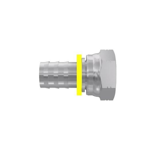 Picture of Push On Field Attachable Hydraulic Hose Fitting - 82 Series - Europe - 39282-12-10C