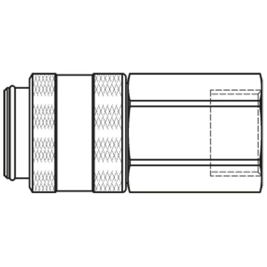 Picture of Quick Coupling with Parker own Profile, Series 39 - 39KBIW33MVX