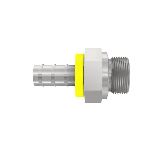 Picture of Push On Field Attachable Hydraulic Hose Fitting - 82 Series - Europe - 3AF82-6-6B