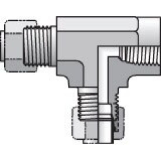 Picture of Intrulok® Brass Flareless Bite Type Fittings - 6 MBI2-B