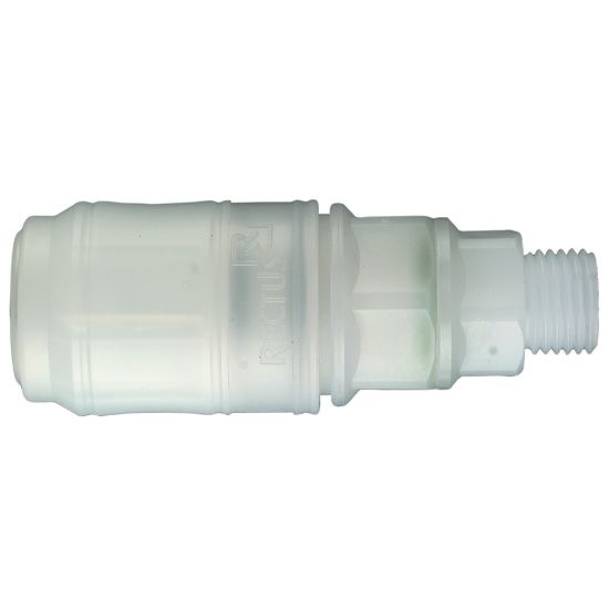 Picture of Quick Coupling made of Thermoplastic with Parker Profile, Series 48 - 48KBAW13FVXB