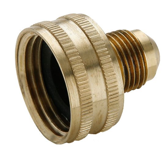 Picture of Brass Garden Hose Fittings - 50GHSV-8-12