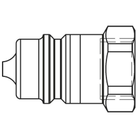 Picture of Hydraulic Quick Coupling - ISO A Profile - 5500 Series - 5521 V