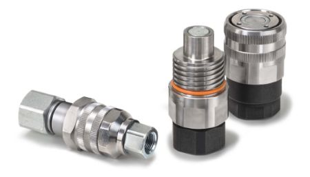 Picture for category Non-Spill, Flat Face Hydraulic ACME Thread to Connect Quick Couplings - 59 Series