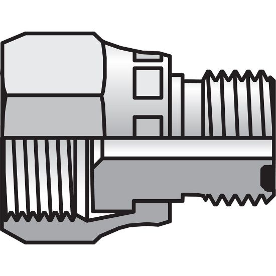 Picture of Seal-Lok for CNG O-Ring Face Seal Tube Fittings and Adapters - 8-6 TRLON-SS CNG