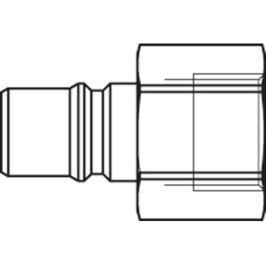 Picture of Quick Coupling with Frenchmatic I Profile, Series 6006/6009/6012/6016 - 6006SBIW10MVN